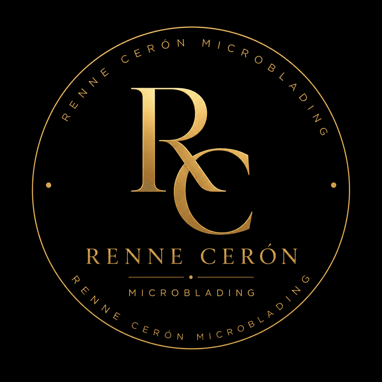 After version of Renne Ceron logo